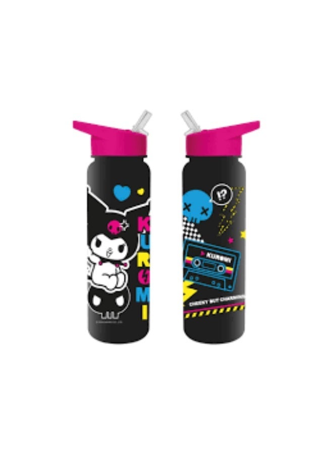 Pyramid KUROMI (PUNK VIBES) PLASTIC DRINKS BOTTLE - Image 1