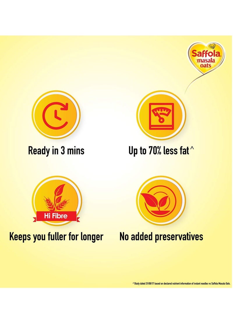 Saffola Masala Oats Veggie Twist 500g - Image 4