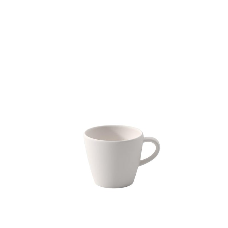 Villeroy & Boch Villeroy  Boch Manufacture Rock Blanc White Premium Porcelain Espresso and Mocha Cup Dishwasher Safe
