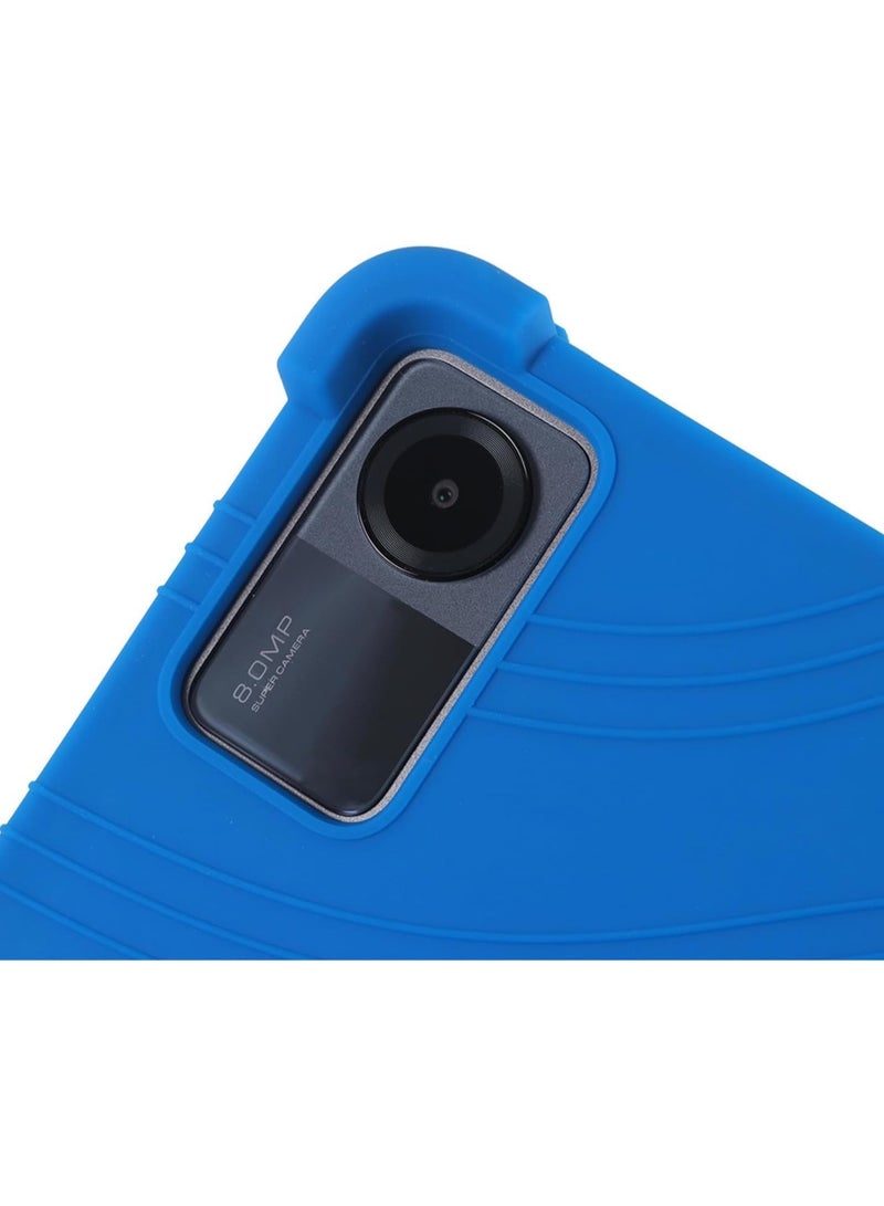 VKL Case for Xiaomi Redmi Pad SE 11 inch 2023 Tablet, Kids Friendly Soft Silicone Adjustable Stand Cover for Xiaomi Redmi Pad SE 11 inches 2023 Released Tablet (Blue) - Image 4