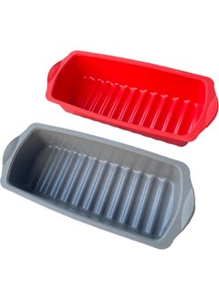 Washable Silicone Loaf Cake Mold 12 Slice Mold