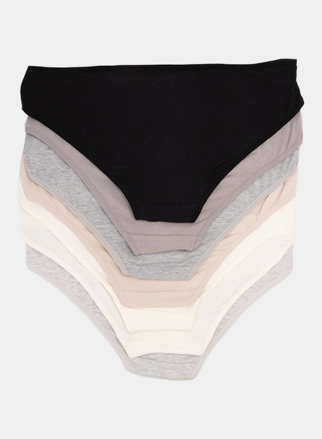 Carina Pack of 7 Colored Bikini Panties - Image 2