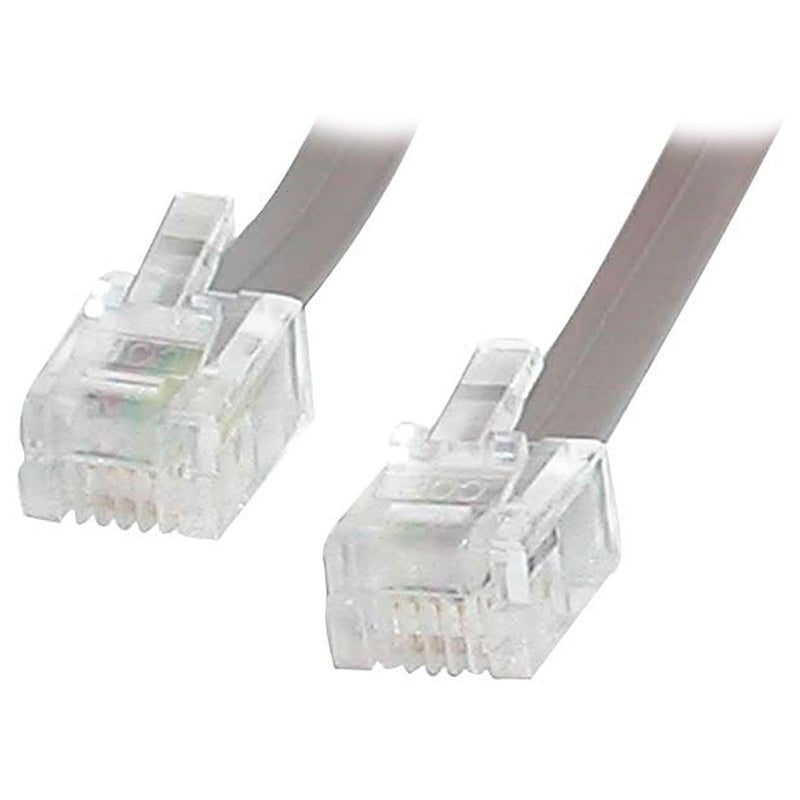 StarTech.com 25 ft RJ11 Telephone Modem Cable - Phone cable - RJ-11 (M) - RJ-11 (M) - 25ft (RJ25FT)