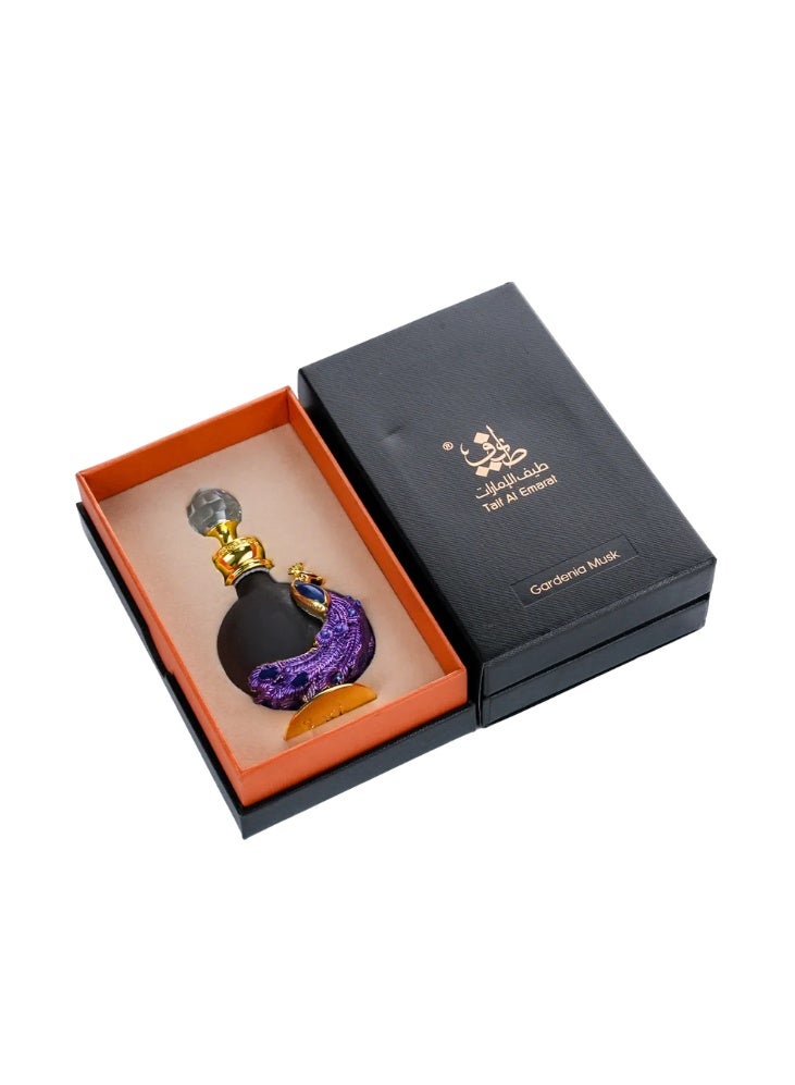 Taif Al Emarat Peacock P007 Vanilla Dates White Amber Perfume Oil – Long Lasting Sweet Unisex Fragrance Attar, 12ml - Image 2