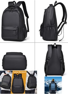 Qiccijoo Laptop Backpack,Business Travel Anti Theft Backpack Gift for Men Women,Slim Durable Water Resistant College School Bookbag Computer Bag Fits 15.6 Inch Laptop Notebook(Black) - pzsku/Z152270EBD052876A9B58Z/45/_/1733751591/f37b187a-30fb-46f0-bad6-1c498d96d665