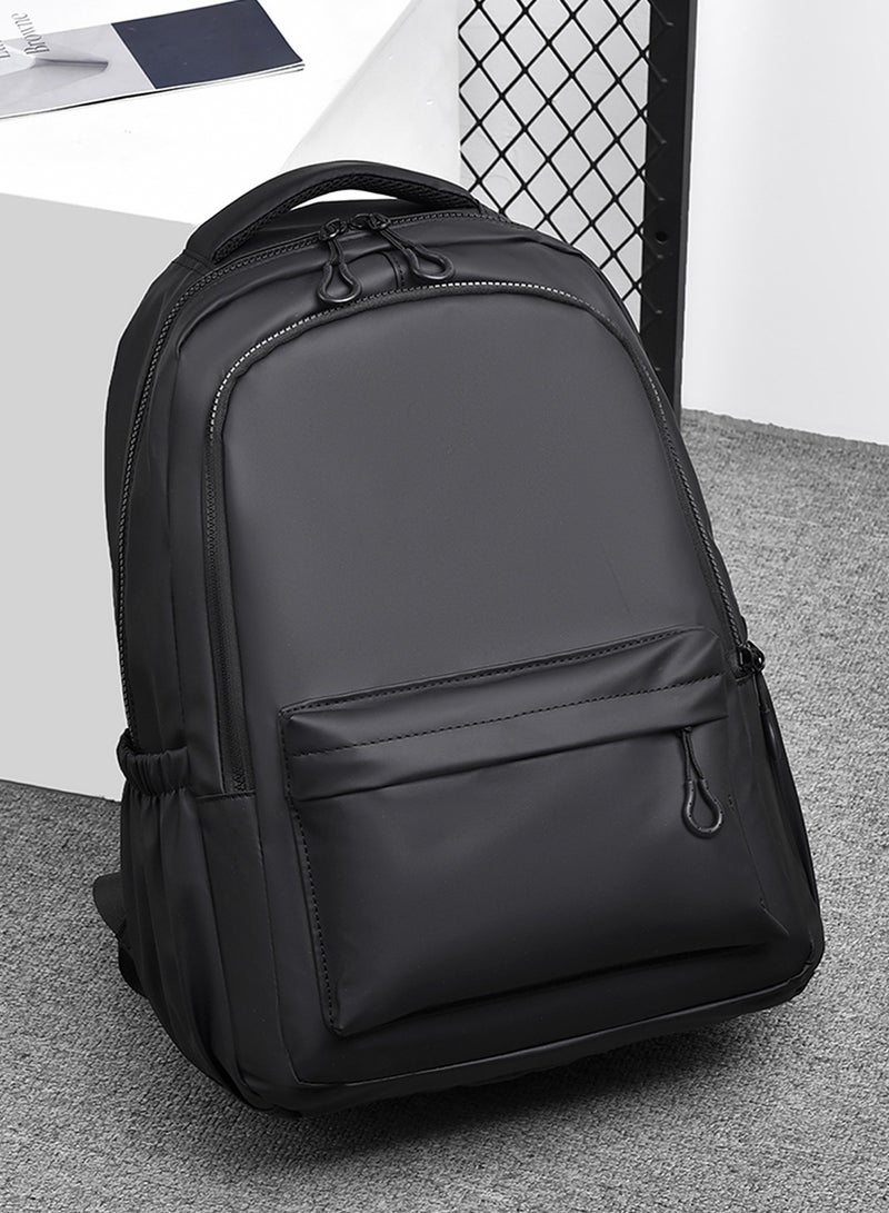 Qiccijoo Qiccijoo Laptop Backpack,Business Travel Anti Theft Backpack Gift for Men Women,Slim Durable Water Resistant College School Bookbag Computer Bag Fits 15.6 Inch Laptop Notebook(Black) - Image 4