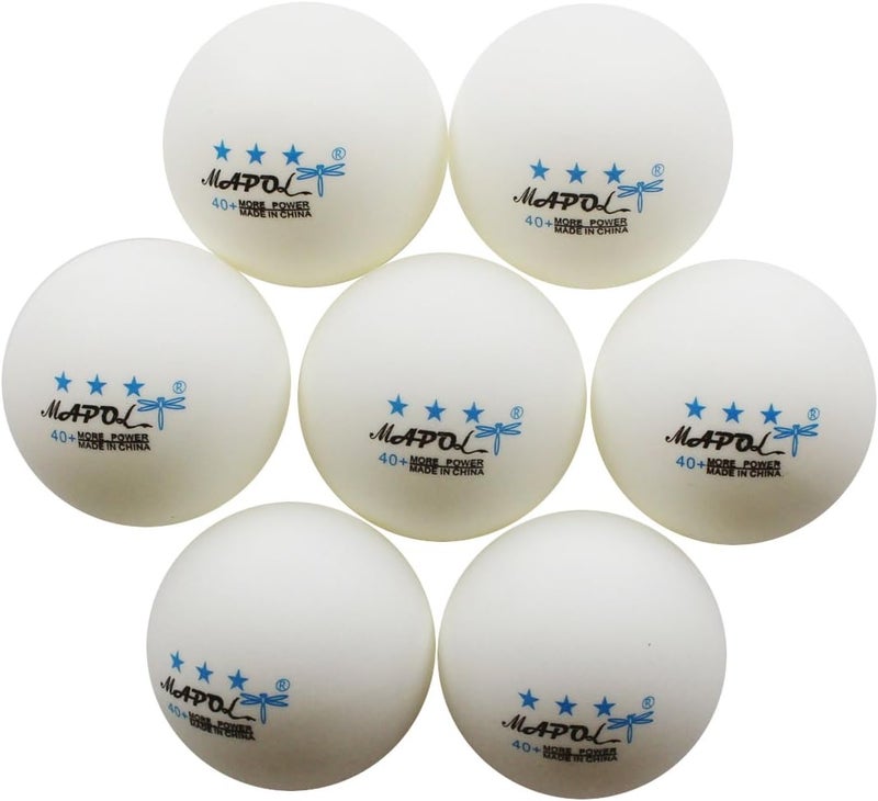 MAPOL 50 White 3-Star Table Tennis Ball Premium Training Ping Pong Balls - Image 4