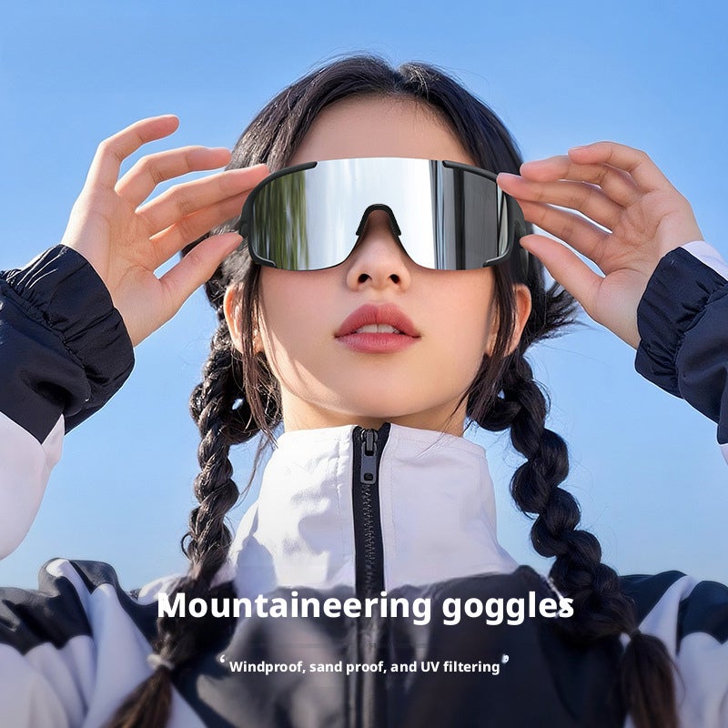 UV Protection Cycling Goggles for Men Women Outdoor Sports Sunglasses - Image 1