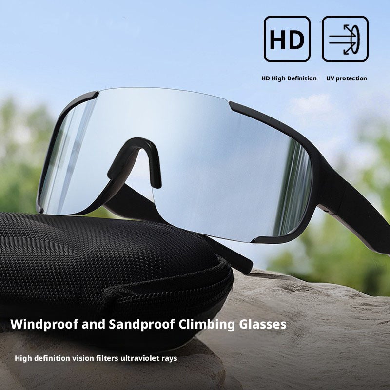 UV Protection Cycling Goggles for Men Women Outdoor Sports Sunglasses - Image 2