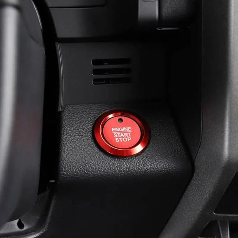 Guangzhou Yihong Trading Co., LTD Car Engine Start Stop Button Cover Set of 2, Anti-Scratch Aluminum Alloy Decorative Accessories for Ford F150, Vehicle Interior Kit - Image 5