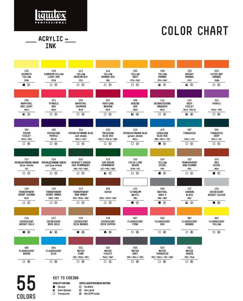 Liquitex Professional Acrylic Ink, 1-oz (30ml) Jar, Muted Grey - Image 3