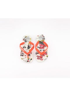 havaianas Kids Girls Disney Stylish Slippers, White and Coral New  - Image 4