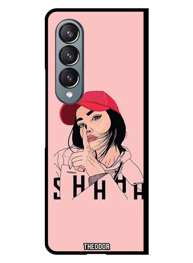 Theodor Protective Case Cover For Samsung Galaxy Fold 4 Shhh