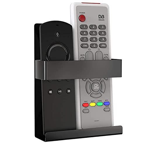 iSTAR Wall Mount Mobile Holder Charging Holder Compatible All Smartphone and Remote Stand/Organizer/showpiece for TV AC DVD DTH Remotes (Pack of 1) - Image 1