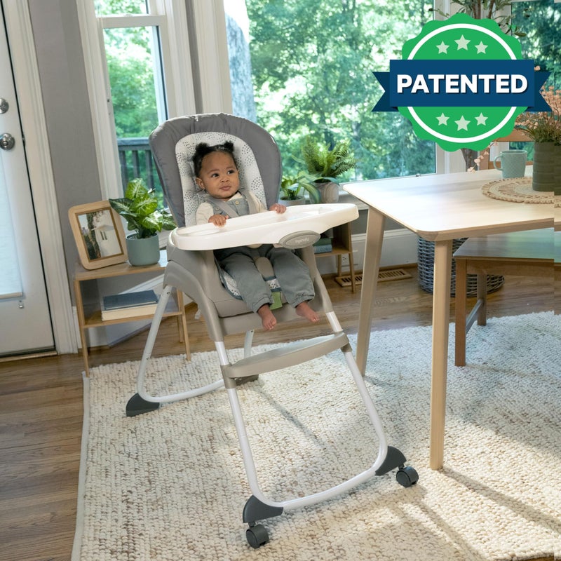 Ingenuity Full Course 6-in-1 High Chair - Baby to 5 Years Old, 6 Convertible Modes, 2 Dishwasher Safe Trays - Astro, 13108 - Image 3