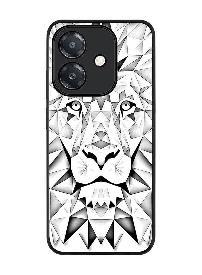 Stylizedd For Oppo A5i Case,Slim fit Camera Protection, Shockproof Thin Phone cover  - Poly Lion