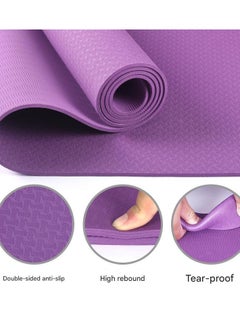 TPE Yoga Mat Manufacturer Yoga Wholesale Anti slip Single/Double layer Yoga Fitness Anti slip Home Female Shock Absorbent Soundproofing - pzsku/Z152318F4B4438035DC53Z/45/_/1736752409/edfeb07c-2f4f-41a5-8a88-ba214044b7b1