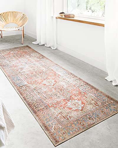 Loloi سجادة أكسنت لورين من لولوي مجموعة LQ-15 تيراكوتا/سماء 2'-3" x 3'-9" - Image 5