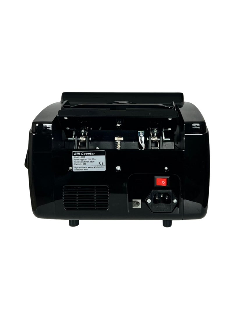 LOTFY GROUP ماكينة عد النقود LG880 مع كشف UV/MG وشاشة TFT ومميزات متقدمة للعد  - Image 2