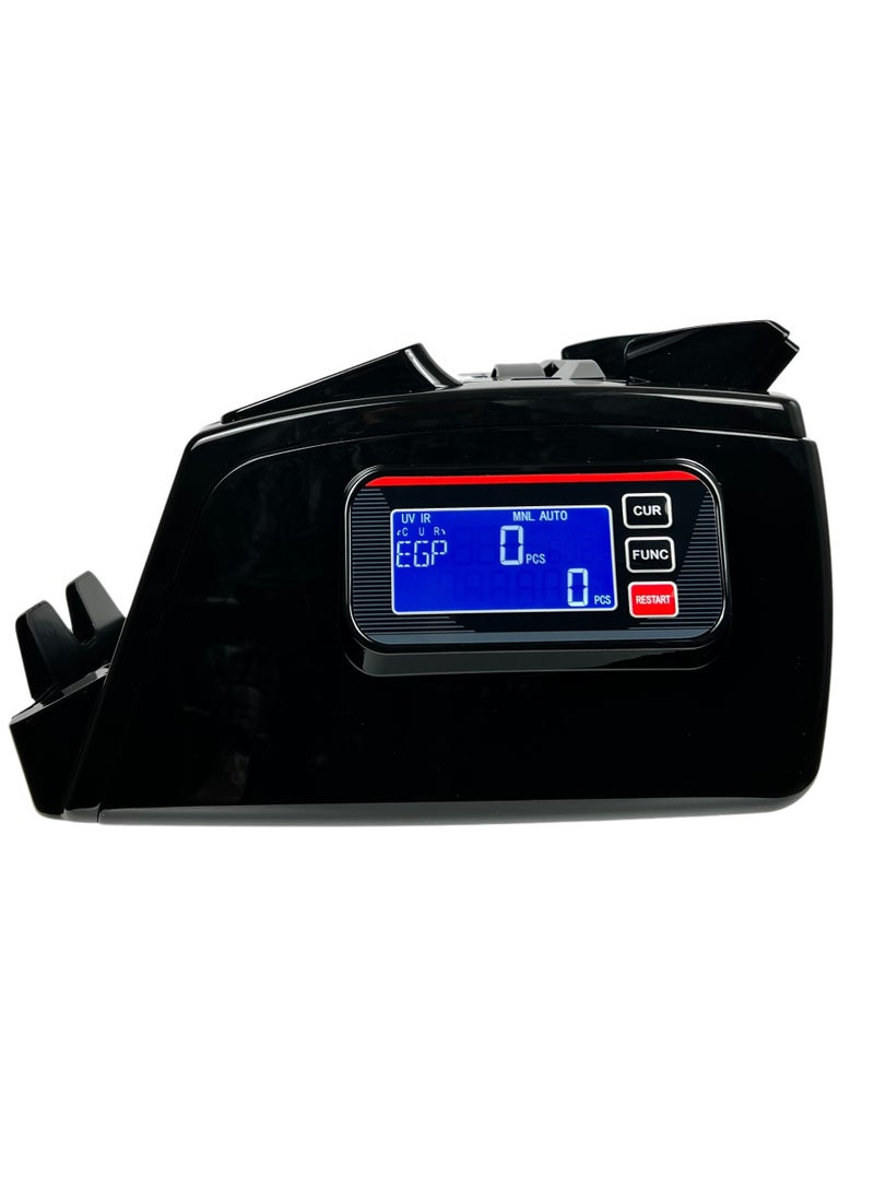 LOTFY GROUP ماكينة عد النقود LG880 مع كشف UV/MG وشاشة TFT ومميزات متقدمة للعد  - Image 3