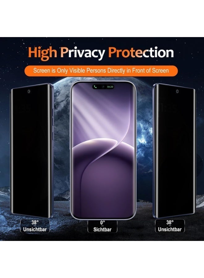CoomBe 2 in 1 Tecno Camon 50 Ultra Privacy Screen & Camera Protector - High Transparency Full Coverage Shield for Scratch & Impact Protection - Image 2