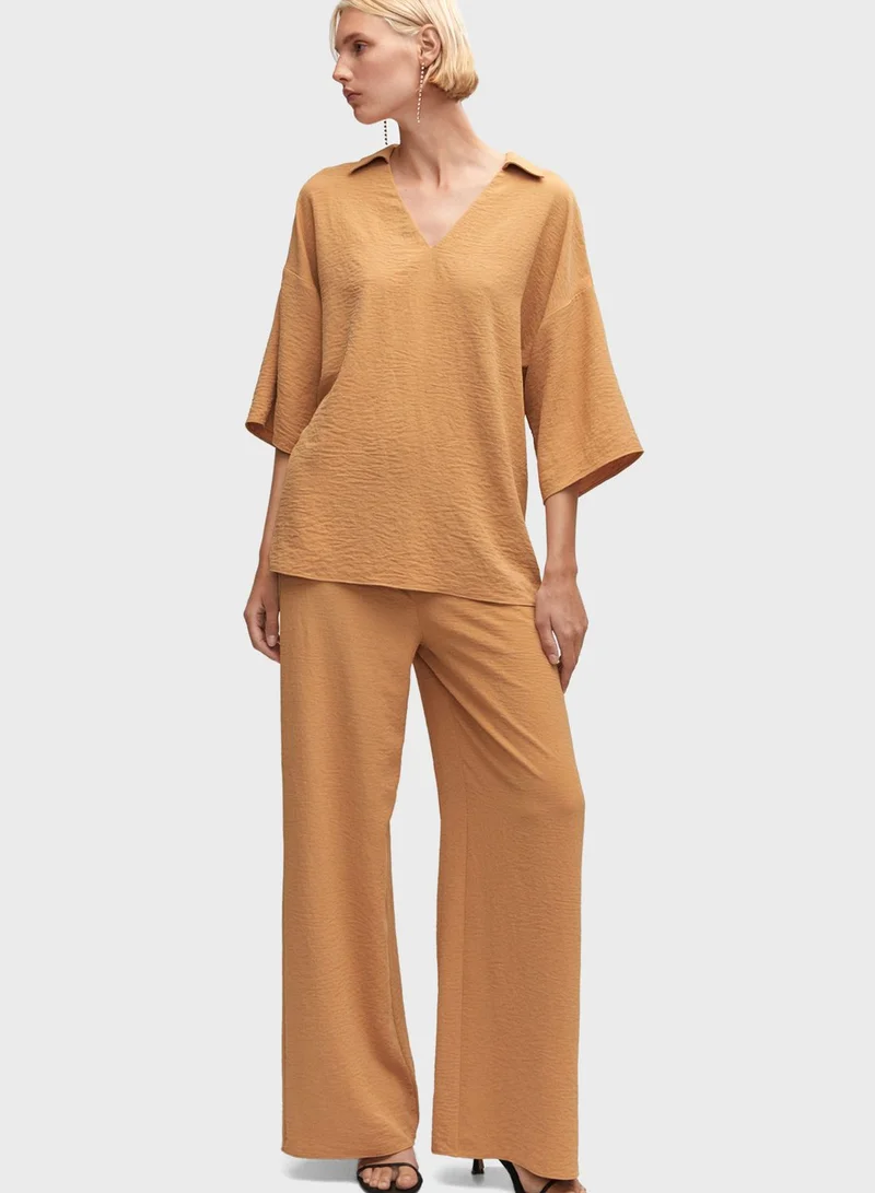 مانجو Wide Leg Trouser