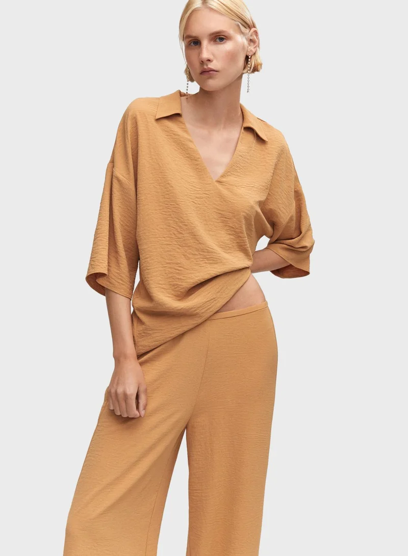 مانجو Wide Leg Trouser