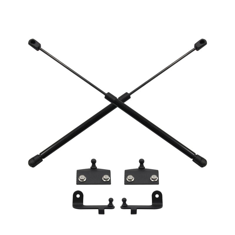 Generic WnSEu Front Hood Lift Strut Suspension Support Kit Compatible with Jeep Wrangler JL 18-23 & Gladiator JT 20-23  - Image 2