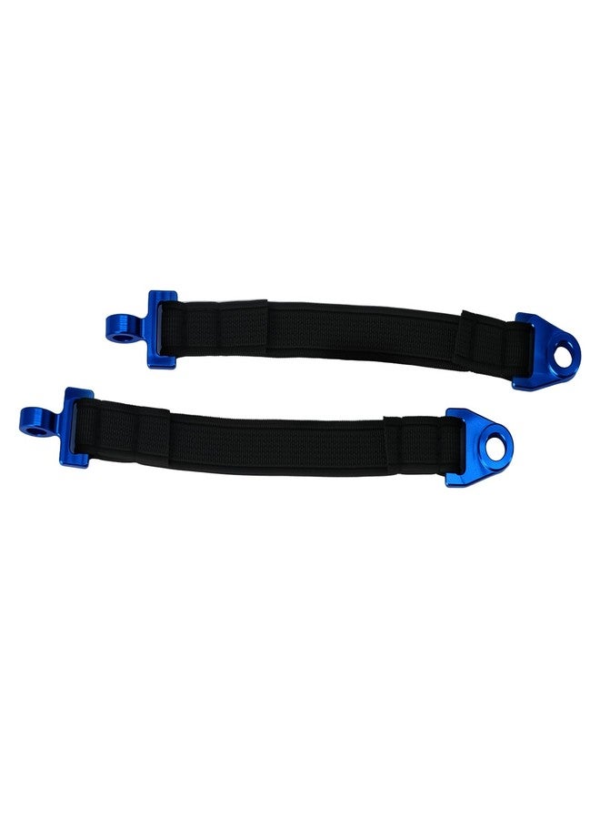 POLANTA 2pcs Rear Shock Absorber Limit Strap(108mm) Upgrade Parts for 1/7 UDR 85076-4 RC Car (Blue) - Image 3