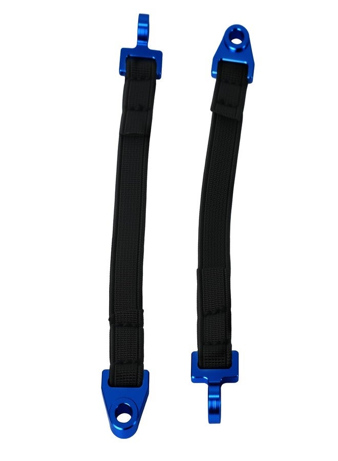 POLANTA 2pcs Rear Shock Absorber Limit Strap(108mm) Upgrade Parts for 1/7 UDR 85076-4 RC Car (Blue) - Image 1