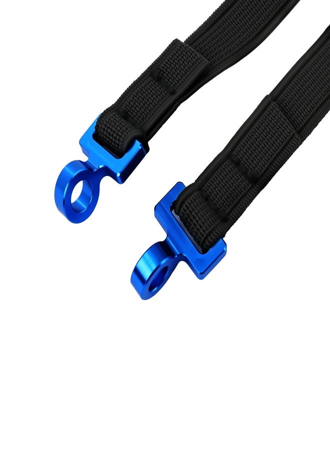 POLANTA 2pcs Rear Shock Absorber Limit Strap(108mm) Upgrade Parts for 1/7 UDR 85076-4 RC Car (Blue) - Image 5