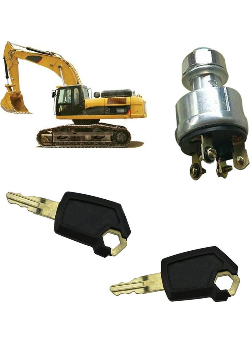 Guangdong Spirit Caterpillar Excavator Heavy Equipment Suitable Style Ignition Door Switch  - Image 3