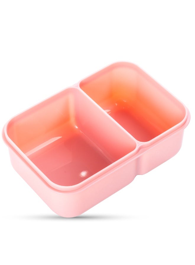 Nova kids صندوق غداء بنتو للأطفال نوفا مع زجاجة ماء - وردي على شكل دونات - Image 5