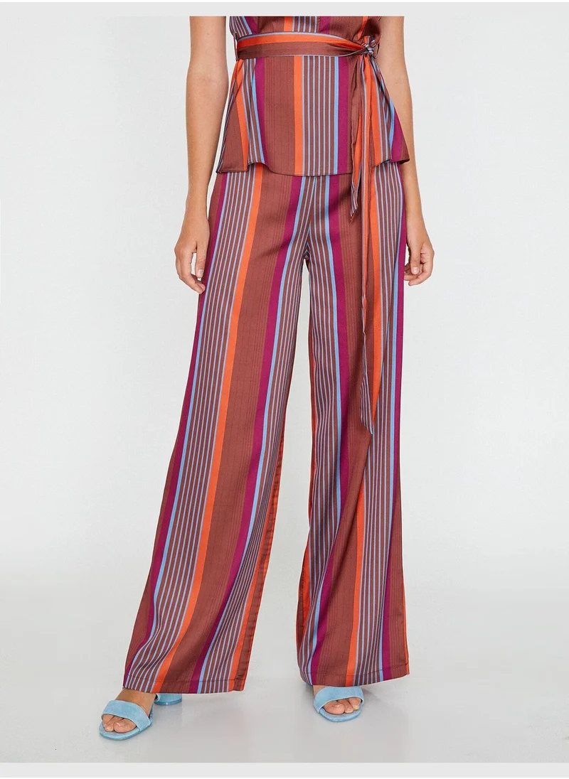 KOTON Striped Trousers