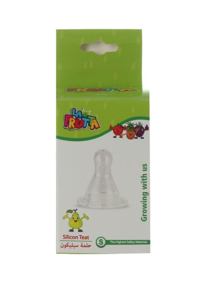 La Frutta Silicone Transparent Teat - Large - Image 2