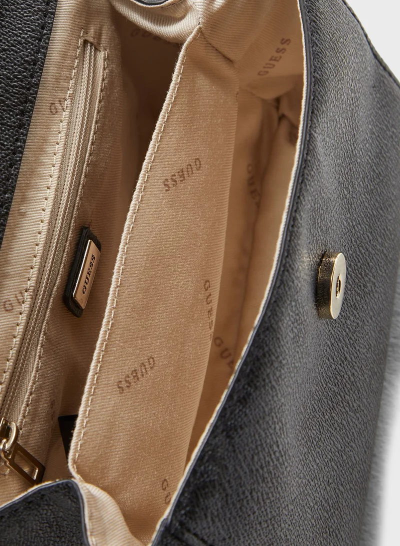 GUESS Mini Downtown Cool Flap Over Crossbody