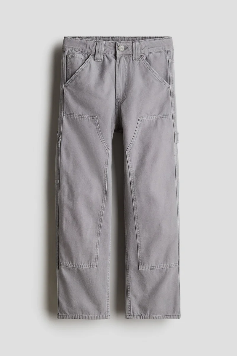H&M Loose-fit canvas trousers