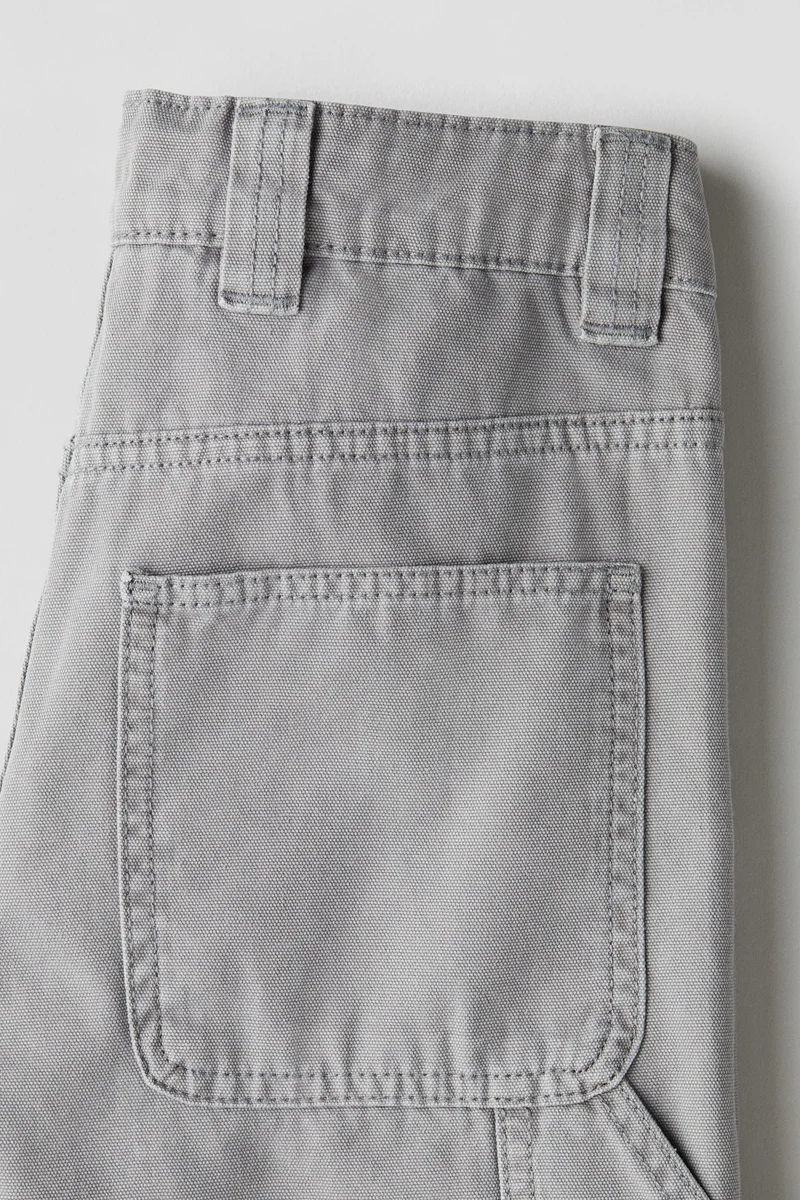 H&M Loose-fit canvas trousers