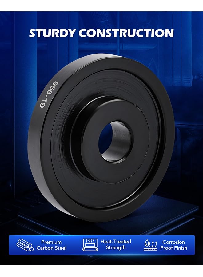 Orion Motor Tech Wheel Bearing Press Kit For Front Wheel Drive Bearing Removal & Installation, 24Pc Wheel Bearing Puller Tool Set With Sliding Screws Universal Bushings Sleeves Storage Case - Image 5