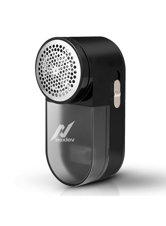 NexLev Lint Remover | For Woolen Sweaters Shirts Socks Jackets Suede Leggings | Pill, Rue & Burr Remover | 30 Min Use |Type C |Defuzzer | Lint Brush for Coat | 2 Modes | SS Blade | Safety Lock | LR-01 - Image 1