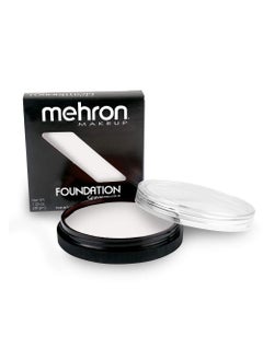 mehron Mehron Makeup Foundation Greasepaint  Stage Face Paint Body Paint Halloween Makeup 125 oz 38 g WHITE 