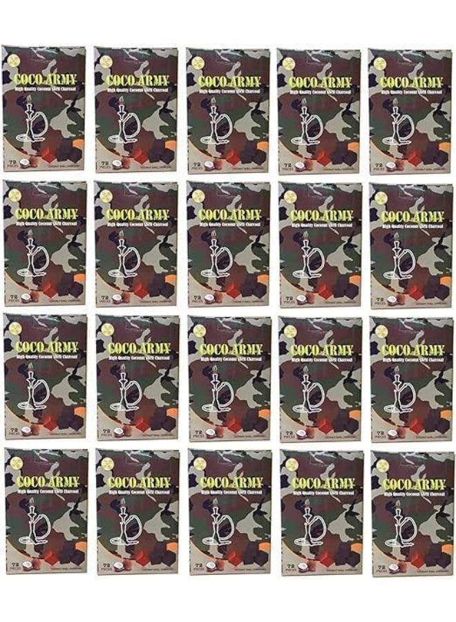 فحم جوز الهند الطبيعي كوكو أرمي