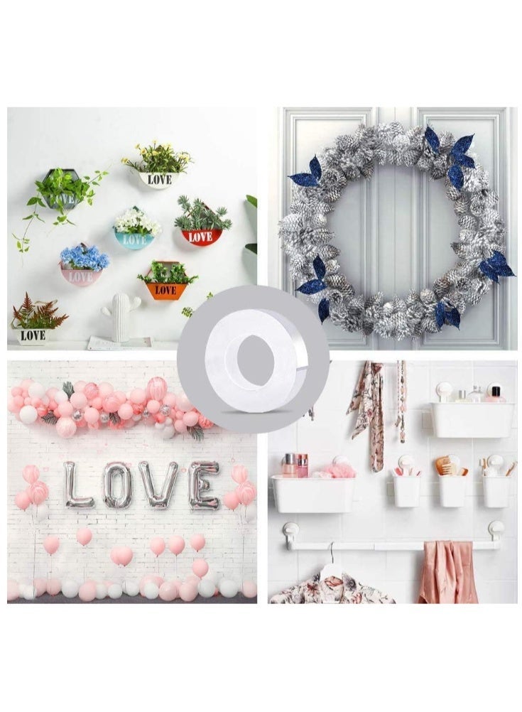 Double-Sided Adhesive Roll Nano Tape 5 meter Clear - Double-Sided Transparent Adhesive Tape – Strong & Reusable - Image 3