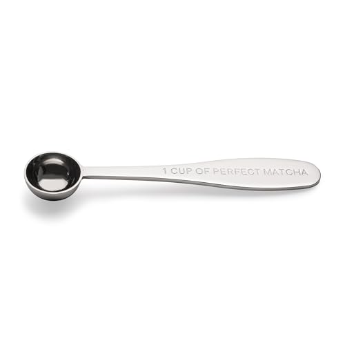 Pure Matcha Matcha Measuring Spoon | One Cup of Perfect Matcha | Stainless Steel Scoop | Premium High Polish Finish | 1/2 Teaspoon | 1Gram Serving - Image 5