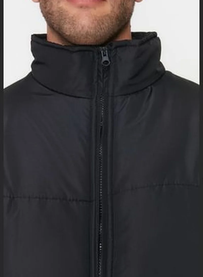 trendyol Black Men's Regular Fit Puffy Coat.