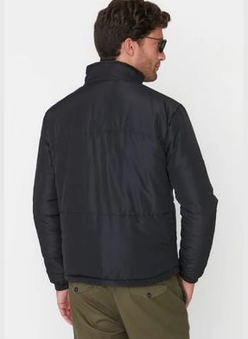 trendyol Black Men's Regular Fit Puffy Coat.