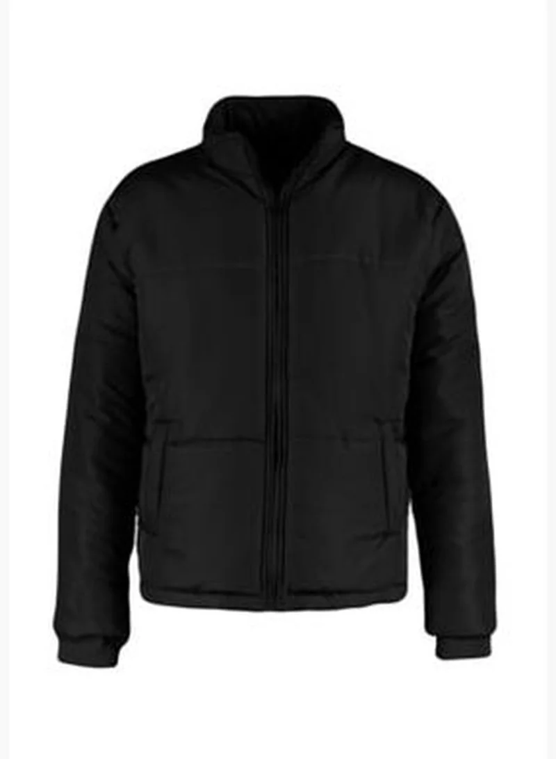 trendyol Black Men's Regular Fit Puffy Coat.