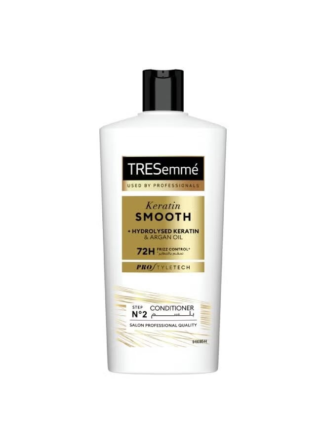 Tresemme TRESemmé Keratin Smooth Conditioner – Frizz Control & Straight Hair – 600ml - Image 1