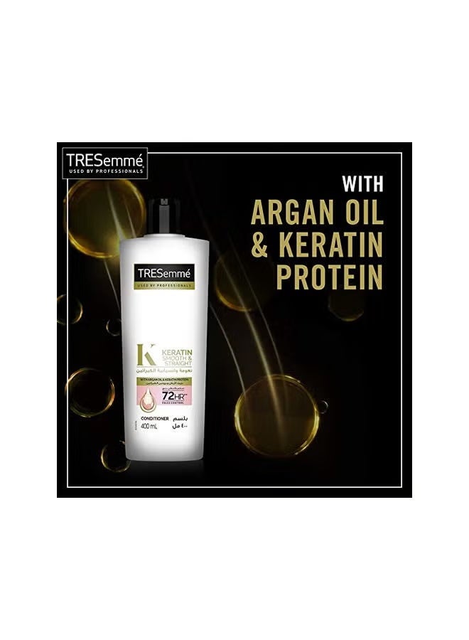 Tresemme TRESemmé Keratin Smooth Conditioner – Frizz Control & Straight Hair – 600ml - Image 5