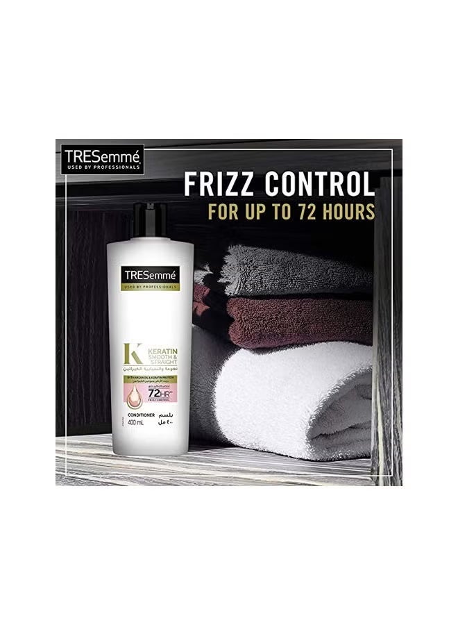 Tresemme TRESemmé Keratin Smooth Conditioner – Frizz Control & Straight Hair – 600ml - Image 4